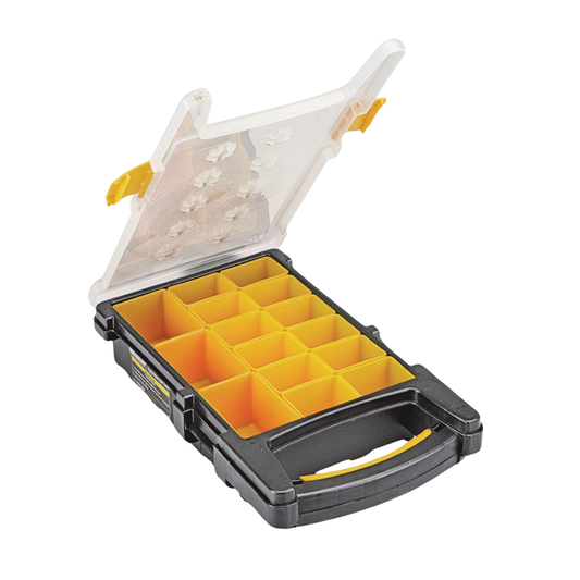 15 Bin Small Portable Parts Storage Case